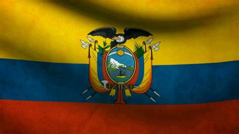 Old Ecuador Flag waving 27954626 Stock Video at Vecteezy