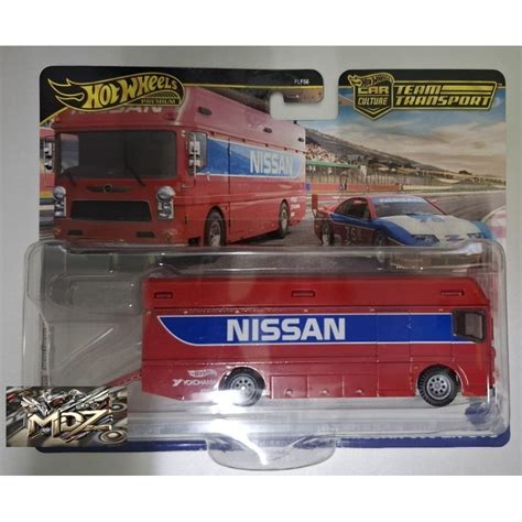 Hot Wheels Team Transport Mix Nissan Zx Gts Euro Hauler Shopee Malaysia