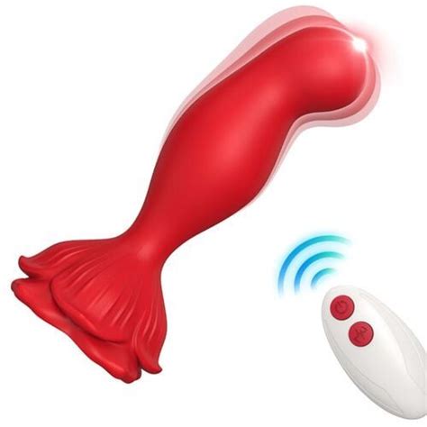 Vibrador Y Plug Anal Con Control Remoto Rosa Discrettoys