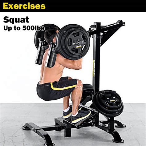 Powertec Leverage Squat Machine L-SC | Sam's Fitness