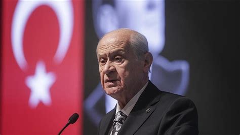 Devlet Bahçeli AKP CHP ittifakı MHP nin samimi dileği ve