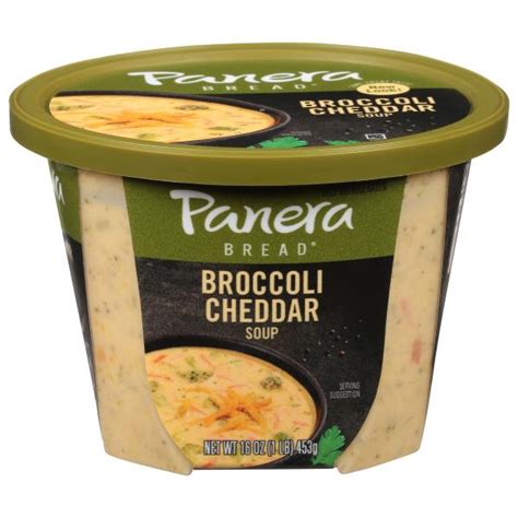 Panera Bread Broccoli Cheddar Soup Oz Soup Cup Publix Super Markets