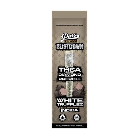 Puro Exotics Bustdown THCA Pre-Roll Single 2g