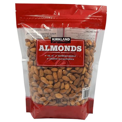 Kirkland Signature Whole Almonds 136kg Costco Uk Cos