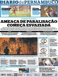 Capa Folha De Pernambuco Segunda 22 De Julho De 2019