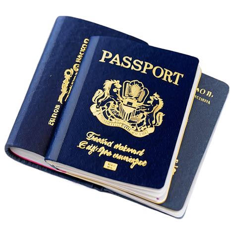 Download Passport And Map Png Ode