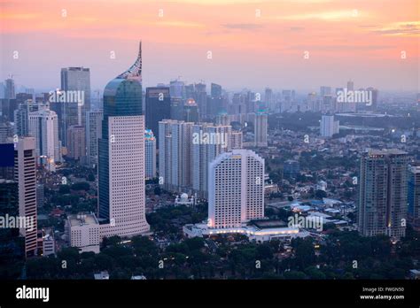 Skyline, Jakarta, Indonesia, Southeast Asia Stock Photo - Alamy