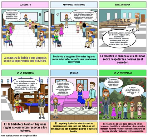El Respeto Como Valor Storyboard By 27089b7d