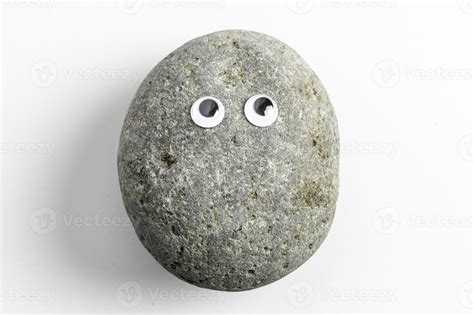 Pet Rock With Googly Eyes Stock Photo At Vecteezy