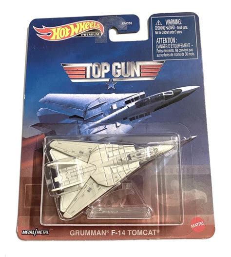 HOT WHEELS PREMIUM TOP GUN Grumman F 14 TOMCAT Jet Airplano Stand LEGGI EUR 11 55 PicClick IT