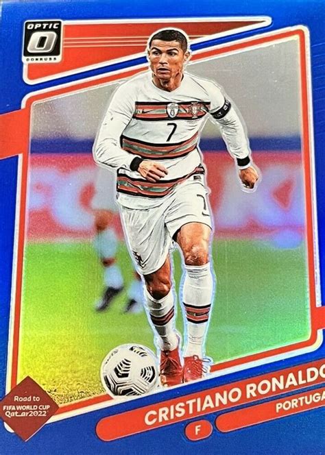 Cristiano Ronaldo Donruss Optic Blue Price Guide