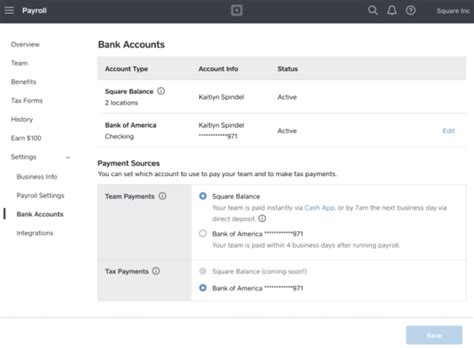 Instant Payments Through Square Payroll Square Support Center Us