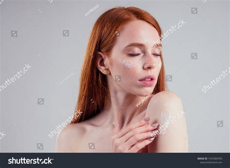 Fashion Portrait Redhead Model Nude Perfect Stock Photo Shutterstock