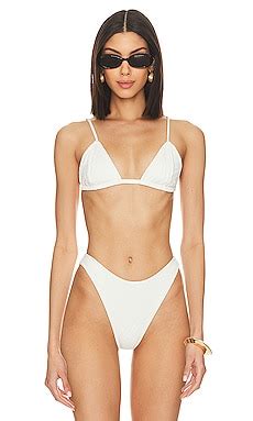 F E L L A Julian Bikini Top In Off White REVOLVE