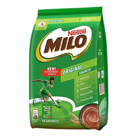 jual milo singapore chocolate malt drink powder  milk original isi