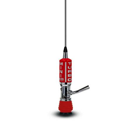 Antena CB Lemm Miniturbo AT 1002 Rosso Prindere Fixa 200W