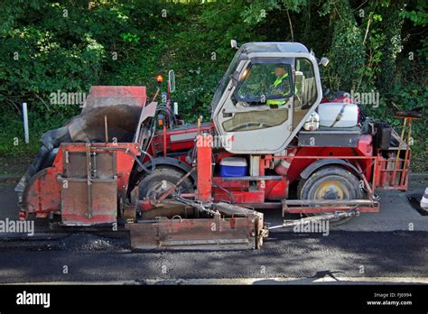 road building machine, Germany Stock Photo - Alamy