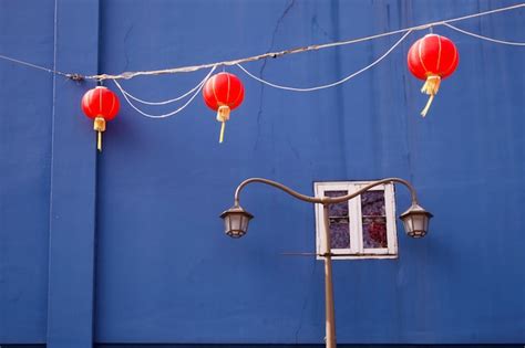 premium photo scenic architecture fragment  singapore chinatown