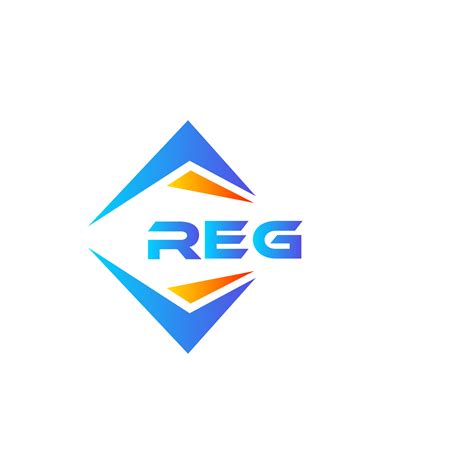 reg abstract technology logo design  white background reg creative