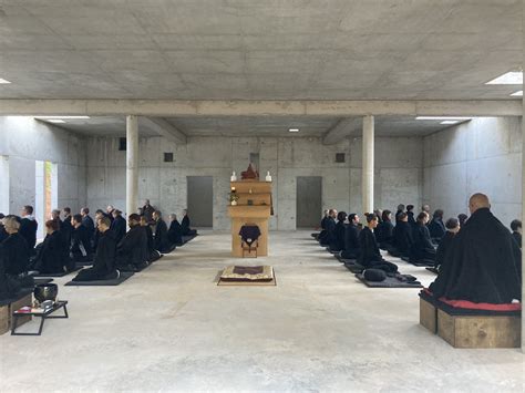 Historic day: First zazen in the new Ryumonji Dojo | Meditation Zen