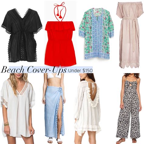 best cute beach swim cover ups under $100 under $150 under $50