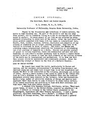 An Essay On Indian Culture Atreya B L Unesco 1949 Eta Atwal