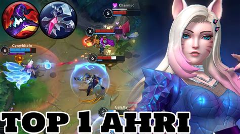 Wild Rift Ahri Top Ahri Gameplay Rank Challenger Youtube