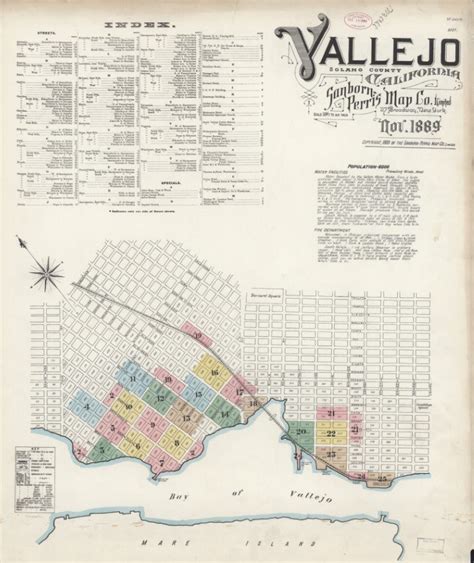 Vallejo Sanborn Maps Vallejo Historic Homes