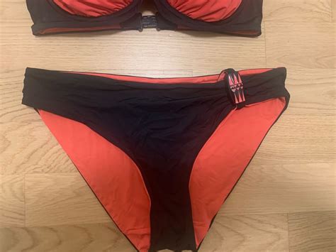 Neuwertiges Aubade Bikini Gr Oberteil D Pink Schwarz Kaufen