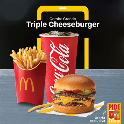 Mccombo Grande Triple Cheeseburger