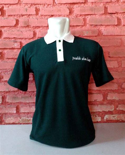 Poloshirt Pusdik Kemenkes RI Garmenesia Vendor Seragam Terpercaya