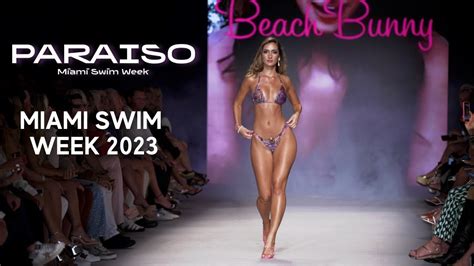 Beach Bunny Swimwear FULL SHOW Miami Swim Week 2023 YouTube