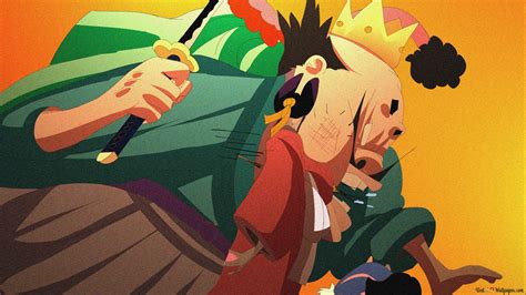 One Piece - Komurasaki & Shogun Orochi Kurozumi 2K duvar kağıdı indir
