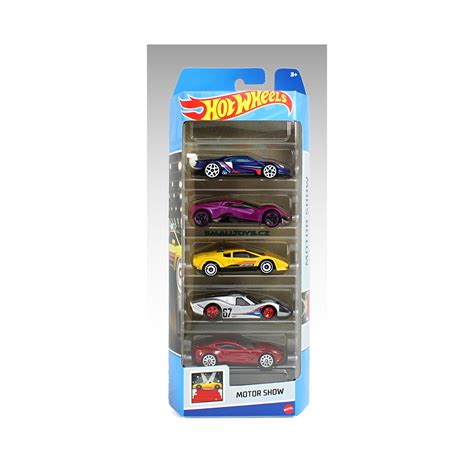 Hot Wheels Motor Show Sada Aut Ek
