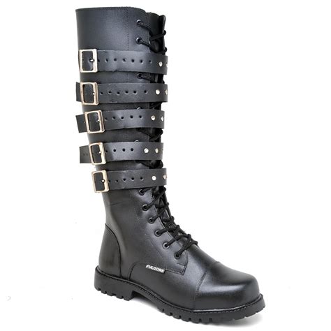 Coturno Masculino Punk
