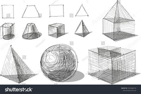 11,143 Sphere Geometry Drawing Images, Stock Photos & Vectors ...