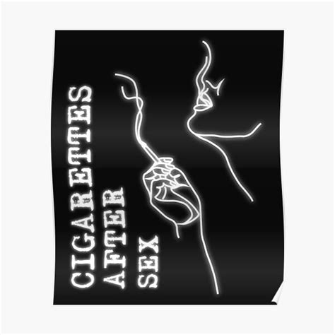 Cigarettes After Sex Poster For Sale By Csglobalco Redbubble