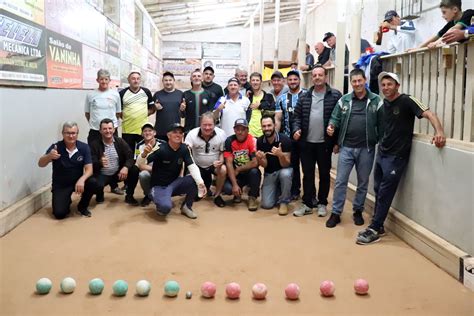 Final do 1º Campeonato de Bocha Rolada será neste sábado Prefeitura