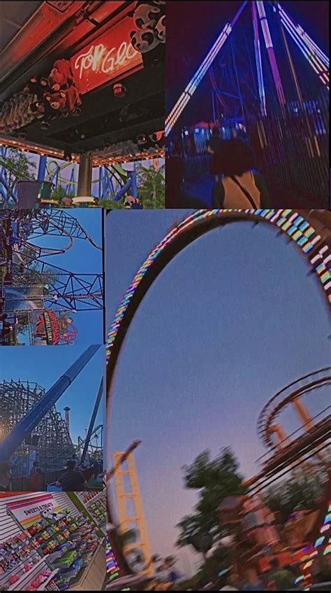 Aesthetically Pleasing Dream Park Vibes Collage Of Pictures I Took