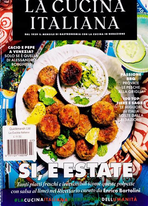 La Cucina Italiana Magazine Subscription Buy At Newsstand Co Uk Italian