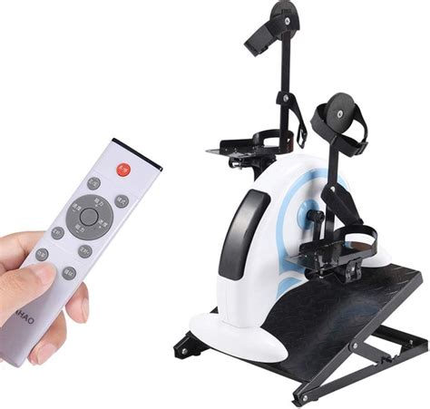 Sitting Stationary Exercise Bike With Level Adjustable Steppers For