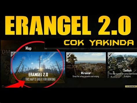 Yeni ERANGEL 2 0 Haritası Geliyor PUBG MOBİLE YouTube