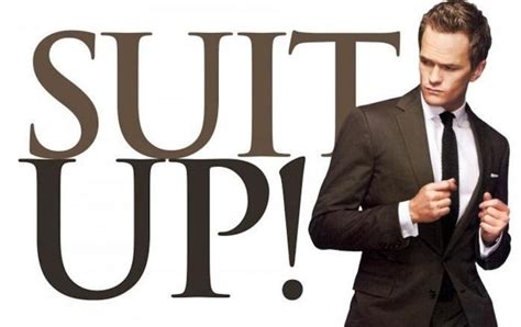 SUIT UP! Suit Tips from Barney Stinson - ELMENS