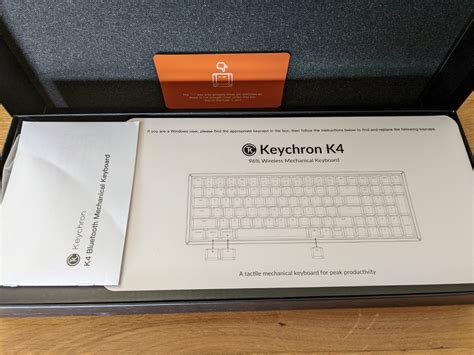 Keychron K4 Version 2 RGB Aluminium Gateron G Pro Hot Swappable Brown Switches