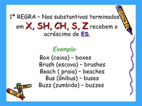 Plural De Box Em Ingles - Plural dos substantivos em inglês - plural of nouns - Toda Matéria