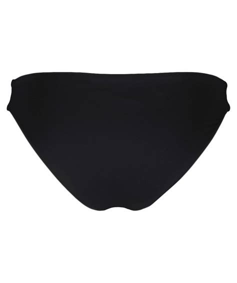 Damen Bikini Badehose HS21 P 01 Solids Black Basic Slip