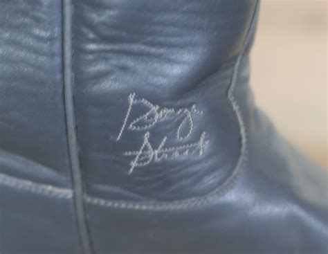 Vintage Men's Tony Lama Grey Leather Ropers Size 7B George - Etsy