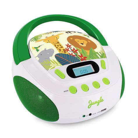 Lecteur CD Jungle Bigben King Jouet Enceintes Bluetooth Et Casques