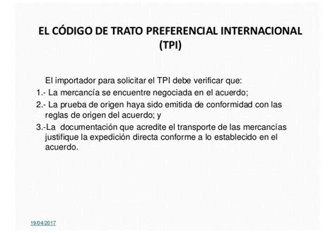 Criterio Para Trato Preferencial Actualizado Julio