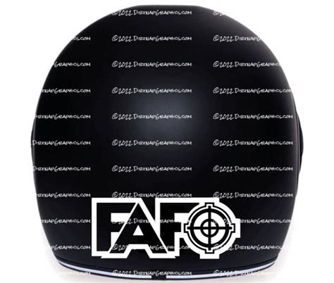 Fafo Crosshair Vinyl Decal Choice Of Size And Color Fuck Etsy